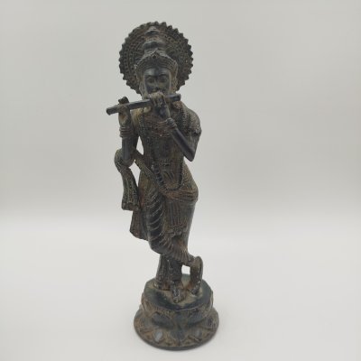 купить Статуэтка "Кришна", металл, литье, Индия, 1980-1990 гг.