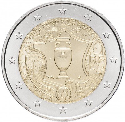 купить Франция 2 евро 2016 "Чемпионат Европы по футболу 2016"