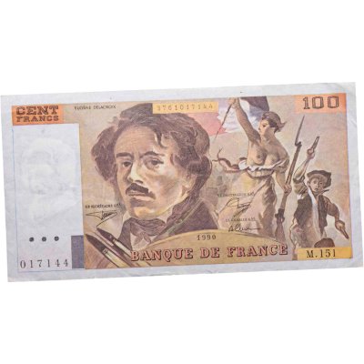купить Франция 100 франков 1990 года (Pick 154d)
