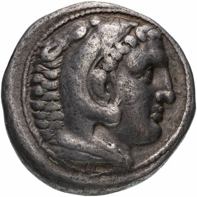 Купить Македонское царство, Александр III Великий, 336-323 годы до Р.Х., Тетрадрахма.(Дельфин) Деметрий I Полиоркет (сын Антигона Одноглазого)