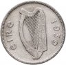 Купить Ирландия 1 шиллинг (shilling) 1939