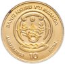 Купить Руанда 10 франков 2016 Кенгуру