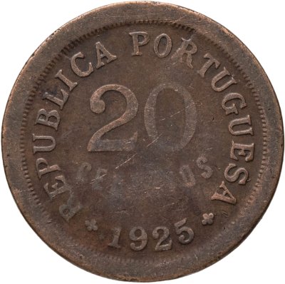 купить Португалия 20 сентаво (centavos) 1925