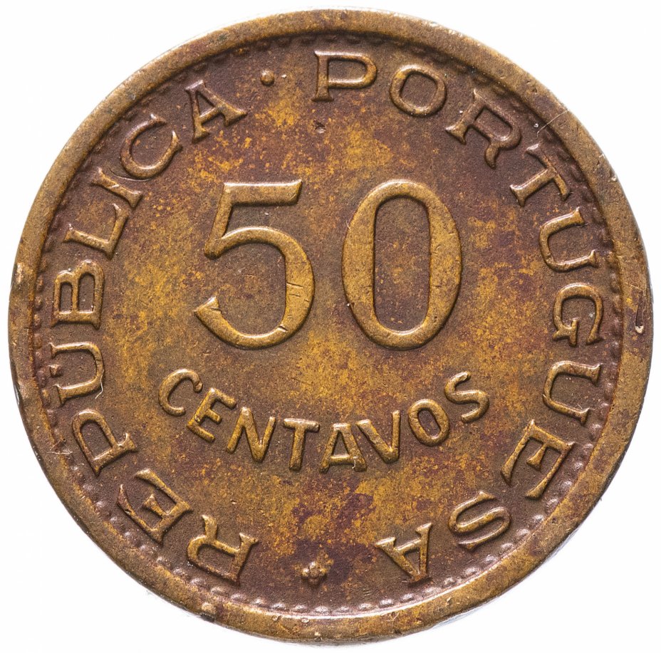 купить Ангола 50 сентаво (centavos) 1953-1961