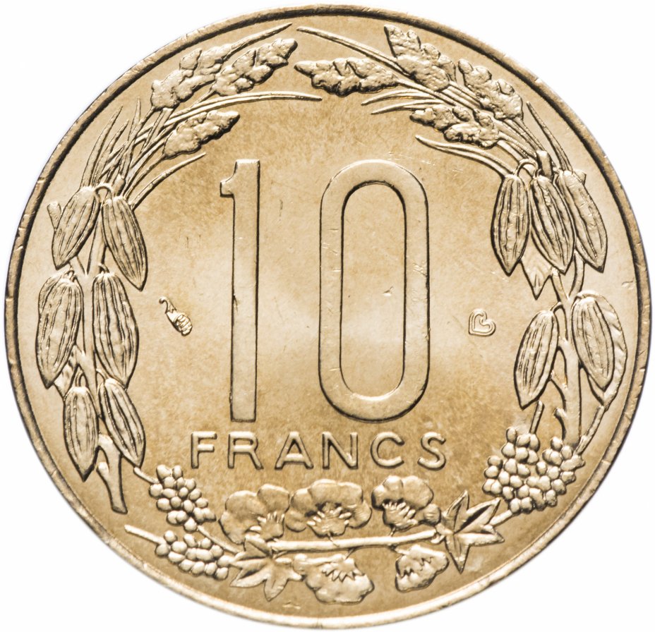 купить Центральная Африка (BEAC) 10 франков (francs) 2003