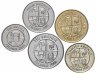 Купить Исландия, набор из 5 монет 2000-2011 гг: 1, 5, 10, 50, 100 крон