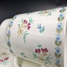 Купить Пара кофейная с  цветочным декором, форма "Майская", автор формы Э.М. Криммер, фарфор, деколь, Ленинградский фарфоровый завод (ЛФЗ), СССР, 1970-1992 гг.