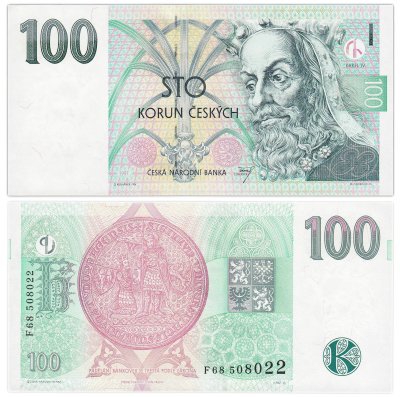 купить Чехия 100 крон 1997 Карл IV
