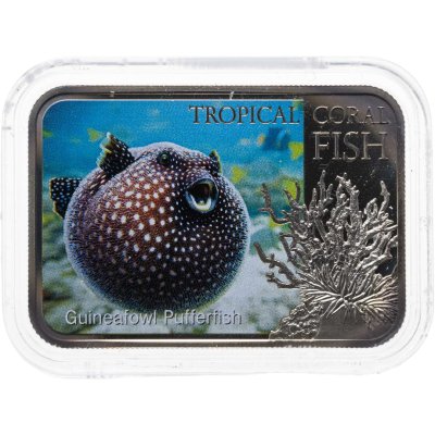 купить Ниуэ 1 доллар 2013 "Тропическая рыба - Белоточечный аротрон" в подарочном футляре с сертификатом