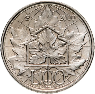 купить Сан-Марино 100 лир (lire) 2000