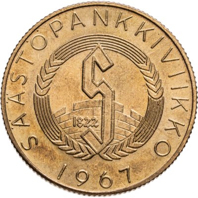 купить Финляндия медаль "Президент Урхо Кекконен. Неделя банка. 1967"