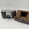 Купить Фотоаппарат "Praktica" в оригинальном кофре, металл, пластик, кожа, ГДР, 1947-1956 гг.