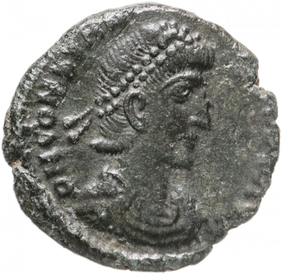 купить Римская Империя, Констанций II, 324–361 гг, центенионалис (реверс: воин поражает копьем всадника)