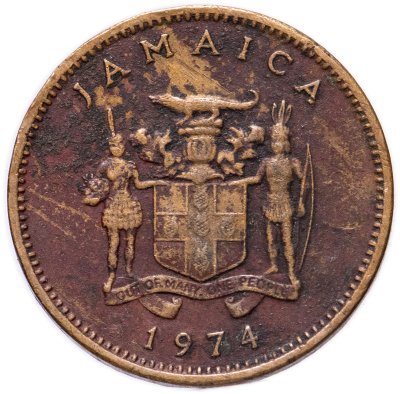купить Ямайка 1 цент (cent) 1974
