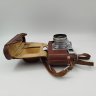 Купить Фотоаппарат "Киев-4А" с объективом "Юпитер-3", 1:1,5 F=5cm [№5105864], в оригинальном чехле, металл, стекло, пластик, кожа, Киевский завод «Арсенал», СССР, 1952 г.