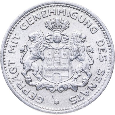 купить Германия (Гамбург) нотгельд 5 пфеннигов (5/100 марки) 1923