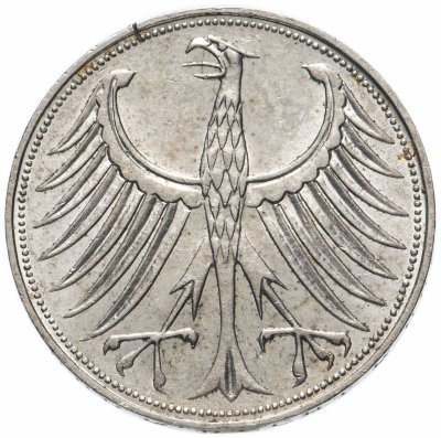купить Германия 5 марок 1966 "D"