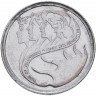 Купить Канада 10 центов 2001 "Международный год добровольцев"
