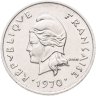 Купить Новые Гебриды 10 франков (francs) 1970