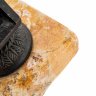Купить Настольный письменный набор для кабинета из 6 предметов, мрамор, металл, стекло, СССР,  1950-1970 гг.
