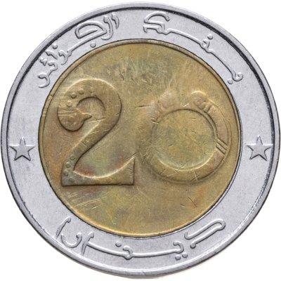 купить Алжир 20 динаров 2011 регулярный чекан Алжира