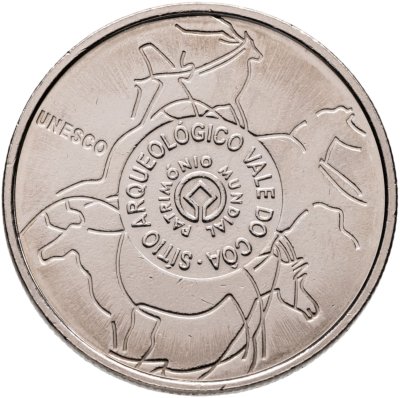 купить Португалия 2,5 евро (euro) 2010 "ЮНЕСКО - Археологический парк долины Коа"