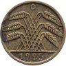 Купить Германия 5 рейхспфеннигов (reichspfennig) 1925, знак монетного двора "D" — Мюнхен