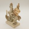 Купить Статуэтка «Святой Георгий и Дракон» (Георгий Победоносец), алебастр, алебастр, Европа, 1990-2000 гг.