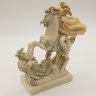 Купить Статуэтка «Святой Георгий и Дракон» (Георгий Победоносец), алебастр, алебастр, Европа, 1990-2000 гг.