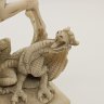 Купить Статуэтка «Святой Георгий и Дракон» (Георгий Победоносец), алебастр, алебастр, Европа, 1990-2000 гг.