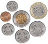 Купить Гана набор 7 монет с юбилейной - 1, 5, 10, 20, 50 песева 1, 2 седи 2007-2019