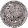 Купить США 50 центов (1/2 доллара) 1944 года "Walking Liberty Half Dollar", знак монетного двора: "D"