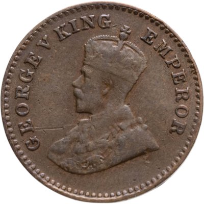 купить Индия (Британская) 1/12 анны (anna) 1936 • знак монетного двора: "•" - Бомбей