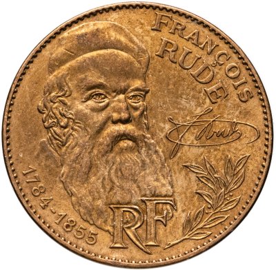 купить Франция 10 франков (francs) 1984 "200 лет со дня рождения Франсуа Рюда"