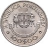 Купить Португалия 100 эскудо (escudos) 1989 "Золотой век открытий - Открытие Канарских островов"