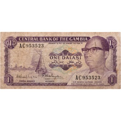 купить Гамбия 1 даласи 1971