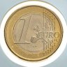 Купить Германия 1 евро 2003 знак монетного двора: "A"  в буклете с маркой