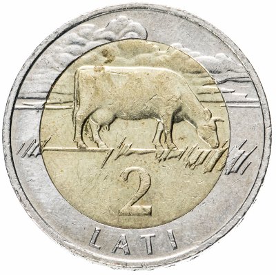 купить Латвия 2 лата (lati) 2009