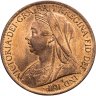 Купить Великобритания 1 пенни (penny) 1901