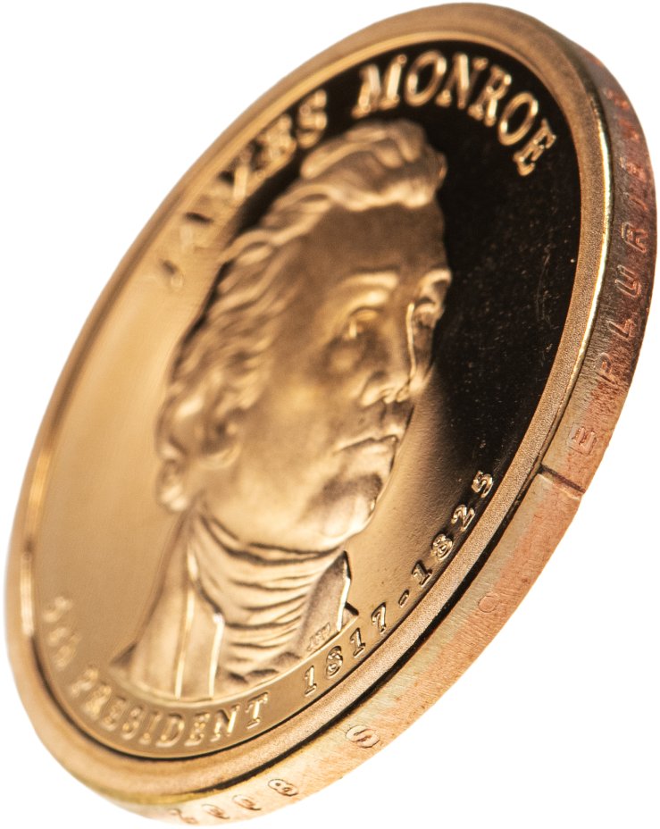Современники Джеймса Монро монеты. 1 Доллар Тувалу 2008. 1 Доллар старый. 1 доллар 2008