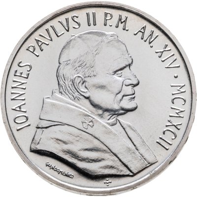 купить Ватикан 1000 лир 1992