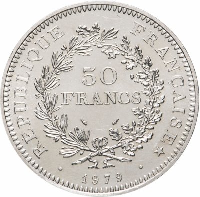 купить Франция 50 франков (francs) 1979