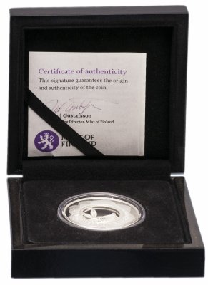 купить Фиджи 1 доллар 2011 "Год кролика" в капсуле и футляре с сертификатом