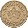 Купить Дания 2 кроны (kroner) 1925