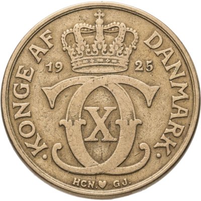купить Дания 2 кроны (kroner) 1925