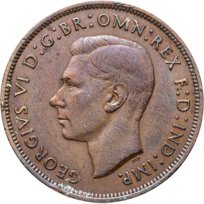 купить Великобритания 1 пенни (penny) 1939