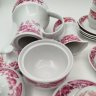 Купить Сервиз кофейный на 6 персон, украшенный цветочным декором (15 предметов), фарфор, деколь, золочение, Kahla, ГДР, 1968-1987 гг.