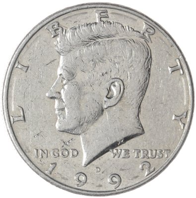 купить США 50 центов (1/2 доллара, half dollar) 1992 D Kennedy Half Dollar