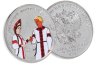Купить 25 рублей 2023 ММД Российская (советская) мультипликация - мультфильм "Аленький цветочек", цветная, в блистере