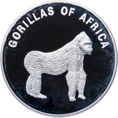 купить Уганда 1000 шиллингов (shillings) 2003 «Горилла стоит»
